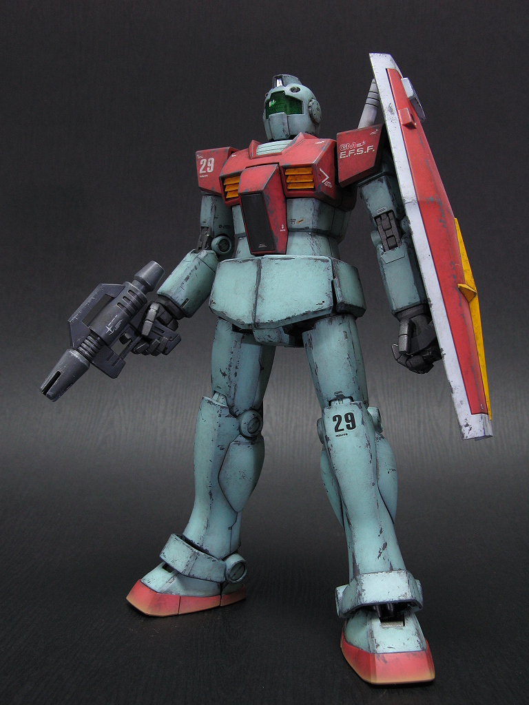 【作品分享】MG RGM-79 GM 2.0 吉姆 @模型技術與資訊 哈啦板 - 巴哈姆特